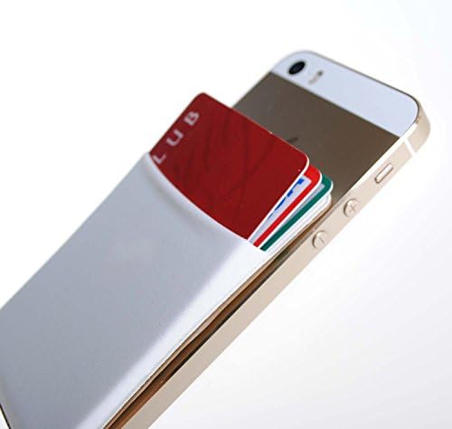 Smart Muiti Pocket Pouch Brand New 3M Removable Tape Adhesive Card Pocket Case for all iPhone 4S,5S,6S,6S Plus iPod Touch, Galaxy S4,S5,S6, Note2,3,4 Edge, LG G2,3,4 ,G Glex,HTC,Z1,Z2,Z3 (Ivory)
