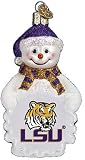 LSU Tigers Snowman Ornament