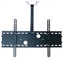 Ceiling Mount TV Bracket 32 - 63 Inch VESA: 600 x 400 Strong Steel Mount Black Powder Coated