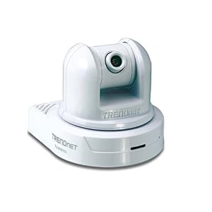 TRENDnet SecurView Pan/Tilt/Zoom Internet Surveillance Camera TV-IP410 (White)