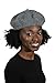 Landana Headscarves Wool Ladies Winter Beret (Grey)