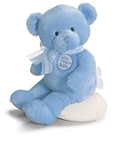 My First Teddy Blue Waggie Musical Bear -12 - Baby Gund