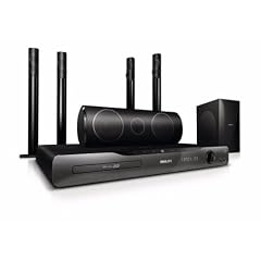 Philips HTS5591/12  5.1 3D Blu-Ray Heimkinosystem (HDMI, 1000 Watt, DivX-Ultra, USB 2.0)