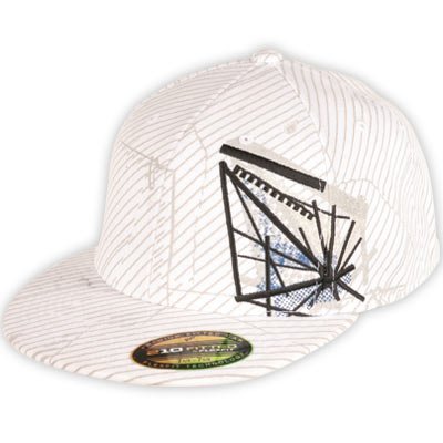 Buy Volcom Mens Hat Dot Dada 210 Fitted White by Volcom now!