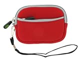 Neoprene Sleeve Case (Red) for Nikon Coolpix S4000 12 MP Digital Camera Red ....