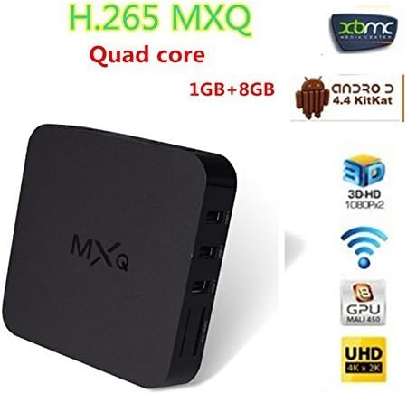 Amlogic S805 MXQ Quad Core HD TV BOX Android 4.4 TV Player 1GB/ 8GB S805 MXQ media player XBMC HDMI 1.4b 3D 4K Wifi Update Online