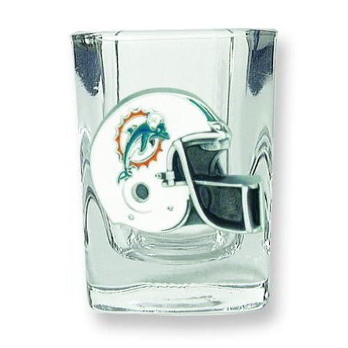 NFL Miami Dolphins Square Shot Glass 2oz