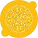 Designer Decorating Stencil, Round Medallion Pattern: 8.5