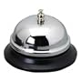 (Price/dozen)Pretime™ Ring For Service Hotel Style Desk Bell, Restaurant & Hotel & Diner Plated Call bell