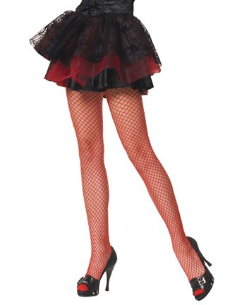Ruby Nylon Fishnet Pantyhose Plus Size