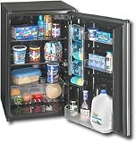 Sanyo SR-4912M 5 Cu-Ft Counter High All Refrigerator with Platinum Door