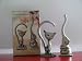 BEAUTIFUL GIFT! Set of 2 Ring Holders (Cute Cat & Elephant) Pewter with Crystal Eyes.