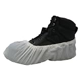 PE Disposable Plastic Shoe Covers White 1,000 Ct.