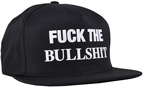 Mens SSUR BS Snapback Hat Black