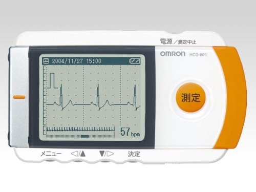 OMRON HEALTHCARE 携帯心電計　HCG-801