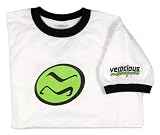Ringer Tee, White w/Black Trim, It's a State of Mind