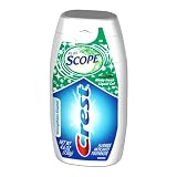 Crest Plus Scope Flavored Liquid, Gel Mint, 4.6-Ounce Bottle (Pack of 6)