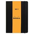 Rhodia 2011 Pocket Size Weekly with Notes 4 x 6 Planner Black