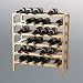 Pine 36 Bottle Wine Rack (Natural