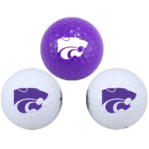 Kansas State Wildcats 3-pack Golf Balls