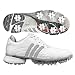 Adidas 2009 Women's Powerband 2.0 Golf Shoes - Running White/Dark Silver Metallic - 737860