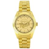 MINNESOTA TWINS Beautiful Water Resistant Owner Series 23KT GOLD PLATED WATCH with Gold Plated Band