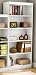 South Shore Axess Collection 5-Shelf Bookcase, Pure White