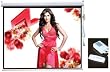 PCW120GE 120" HD Projector Screen Glass-Beaded 16:9 Widescreen Electric Motorised w/ Remote Control