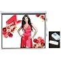 PCW92ME 92" HD Projector Screen 16:9 Widescreen Matte White Electric Motorised w/ Remote Control