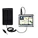 Solar Powered Rechargeable External Battery Pocket Charger for the Maylong FD-350 GPS For Dummies - uses Gomadic TipExchange Technology