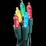 LightShow 70ct. Multi Colored Starry Night String Holiday Christmas Lights
