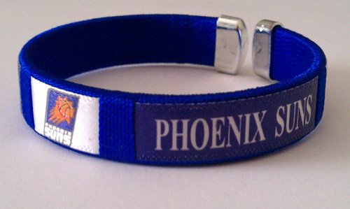 Phoenix Suns Team Logo Basketball Bracelet Wristband