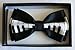 Brand New Awesome SILK FEEL Piano Key MEN'S TUXEDO BOW TIE