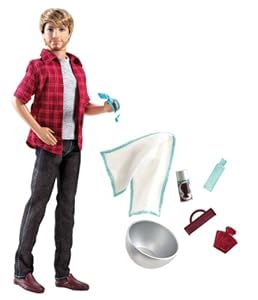 Barbie V3398 - Poupée : Ken Barbe Magique