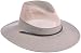 Dorfman Pacific Men's 1 Piece Brushed Twill Mesh Safari Hat With Chin Cord