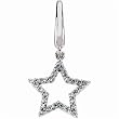 Diamond Playful Star Charm