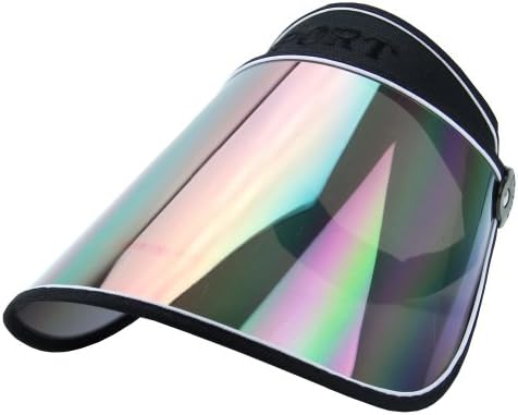 SUN VISOR 7" LONG UV PROTECTION HAT CAP HIKING GOLF TENNIS OUTDOOR