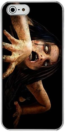 iPhone 4S Case Cover, Horror Scary Stories Protective iPhone Cases Slim Hard Cover Case for iPhone 4/4S Clear Transparent