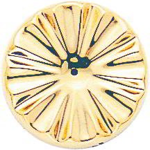 14K Yellow Gold Round Earring Jackets Jewelry New