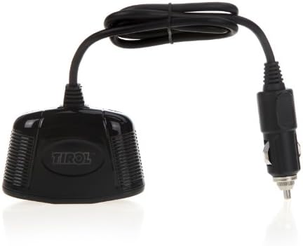 Andoer Tirol 4-way/port Car Van Cigarette Extension Socket Splitter Lighter Power Adapter USB2.0 Charger 12-24V 150W