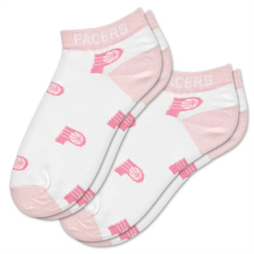 NBA Indiana Pacers Womens Socks, 2-Pack, Pink