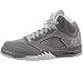 Nike Air Jordan 5 Retro "Wolf Grey" [136027-005] Light Graphite/White-Wolf Grey Mens Shoes 136027-005