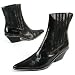Donald J Pliner -- *Jaira 89 Blk/Blk Antique Met Patent/Ant Met Patent -- Women's