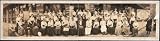 6th Biennial Convention, Nat'l Women's Trade League, 6/4 to 9, 1917 (Historic Panoramic Photograph measured in inches 36 x 9)