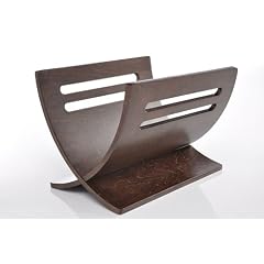 Zeitungsst�nder News Zeitungsablage Coffee Holz Braun Beim�bel