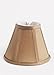 Urbanest 1100073b Chandelier Lamp Shades, 6-inch, Empire, Clip On, Taupe (Set of 5)
