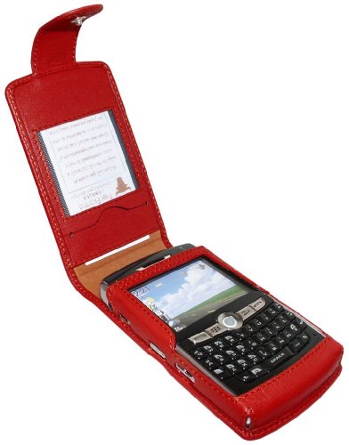 Piel Frama BlackBerry 8800 Series Leather Case (Red) Piel Frama BlackBerry 8800 Series Leather Case (Red)