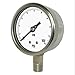 OKSLO PIC GAUGES 4001-4LCC Compound Gauge,Heavy Duty,4 in,30/30
