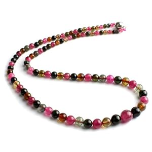 O-stone Natural 3A Best Tourmaline Paradise Necklace Famly Beads Collection E4mm-9mm Bracelet Bracelet Grounding Stone Protection Very Precious Gemstone