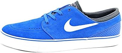 Nike Zoom Stefan Janoski Mens Size 12 Blue Suede Sneakers Shoes UK 11 EU 46